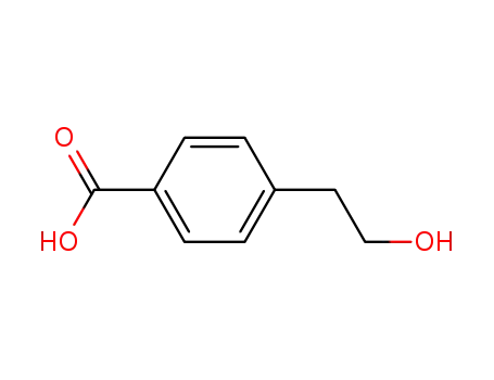 Molecular Structure of 46112-46-3 (4-(2-hydroxyethyl)benzoic acid)