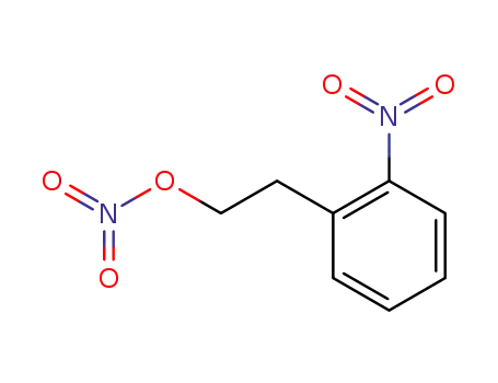 Molecular Structure of 833-44-3 (2-(2-nitrophenyl)ethyl nitrate)