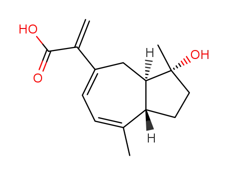 7<sup>(8)</sup>,9,11<sup>(13)</sup>-guaiatrien-4-ol-12-oic acid