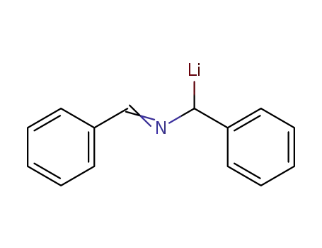 Molecular Structure of 37019-83-3 (Lithium, [phenyl[(phenylmethylene)amino]methyl]-)