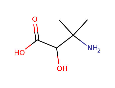 Butanoic acid, 3-amino-2-hydroxy-3-methyl-