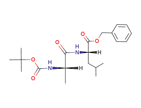 L-Leucine, N-[N-[(1,1-dimethylethoxy)carbonyl]-L-alanyl]-, phenylmethyl
ester