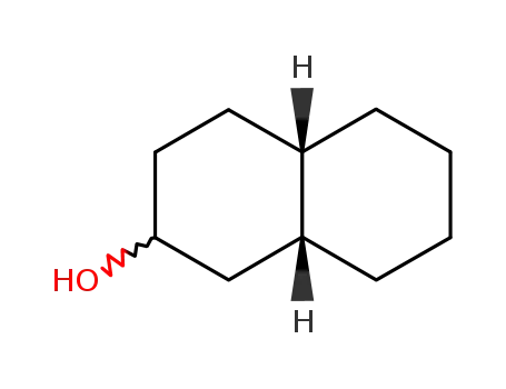 2-Naphthalenol, decahydro-, (4aS,8aR)- (9CI)