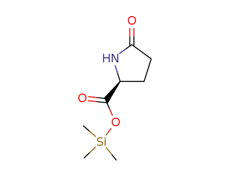 Molecular Structure of 97717-45-8 (L-trimethylsilyl pyroglutamate)