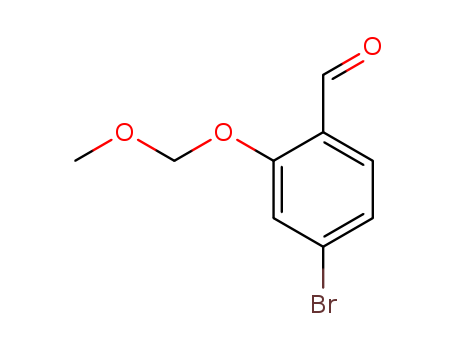 Benzaldehyde, 4-bromo-2-(methoxymethoxy)-