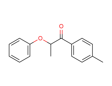 Molecular Structure of 204908-05-4 (2-phenoxy-1-(p-tolyl)propan-1-one)