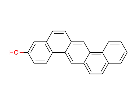 Molecular Structure of 1421-80-3 (benzo[k]tetraphen-3-ol)