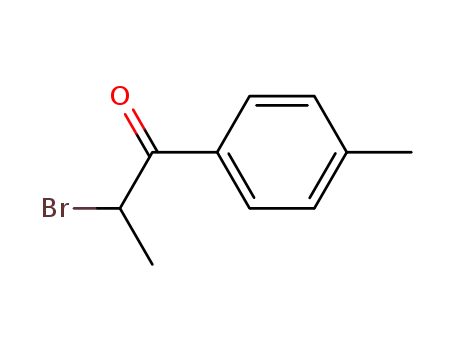 Molecular Structure of 1451-82-7 (1-Propanone,2-bromo-1-(4-methylphenyl)-)