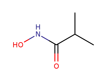Molecular Structure of 22779-89-1 (ISOBUTYROHYDROXAMIC ACID)