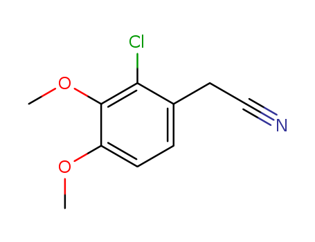 2-(2-chloro-3,4-dimethoxy-phenyl)acetonitrile