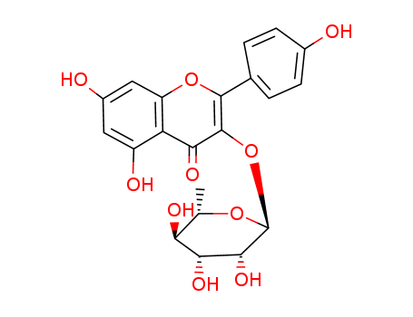 4H-1-Benzopyran-4-one,3-[(6-deoxy-a-L-mannopyranosyl)oxy]-5,7-dihydroxy-2-(4-hydroxyphenyl)-