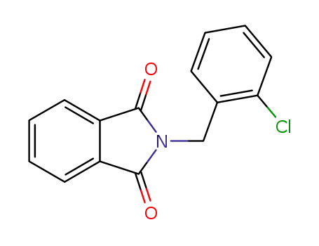 Molecular Structure of 74805-32-6 (2-(2-chlorobenzyl)isoindoline-1,3-dione)