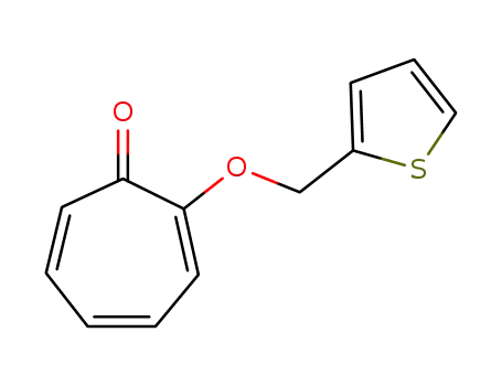Molecular Structure of 108279-98-7 (2-(2-Thienylmethoxy)tropone)