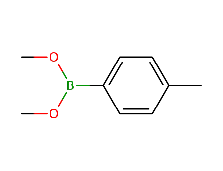Molecular Structure of 40881-45-6 (dimethyl (4-methylphenyl)boronate)