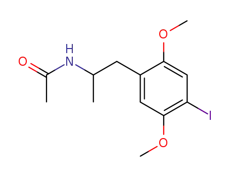 Molecular Structure of 82830-50-0 ((+/-)-N-acetyl-1-(2,5-dimethoxy-4-iodophenyl)-2-aminopropane)