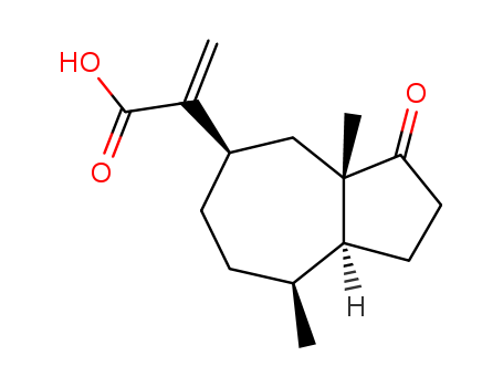 5-Azuleneacetic acid,decahydro-3a,8-dimethyl-a-methylene-3-oxo-, (3aS,5R,8S,8aS)-