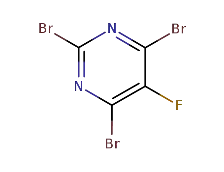 2,4,6-tribromo-5-fluoropyrimidine