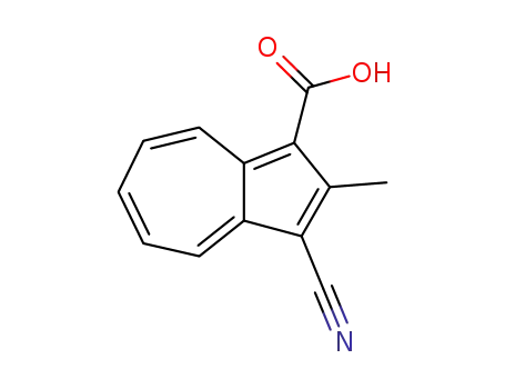 1-cyano-2-methylazulene-3-carboxylic acid