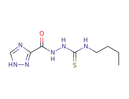 Molecular Structure of 1260230-09-8 (4-butyl-1-(1,2,4-triazol-3-yl-carbonyl)-thiosemicarbazide)
