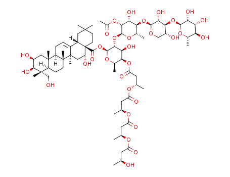Molecular Structure of 1033766-70-9 (perennisaponin B)