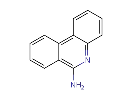 Molecular Structure of 832-68-8 (phenanthridin-6-amine)