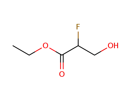Molecular Structure of 1993-92-6 (ethyl 2-fluoro-3-hydroxypropanoate)