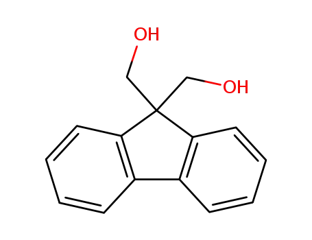 Molecular Structure of 4425-93-8 (9H-FLUORENE-9,9-DIMETHANOL)