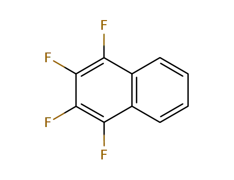 Molecular Structure of 711-55-7 (Naphthalene, 1,2,3,4-tetrafluoro-)