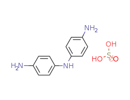 Molecular Structure of 6369-04-6 (4.4'-DIAMINODIPHENYLAMINESULFATE)