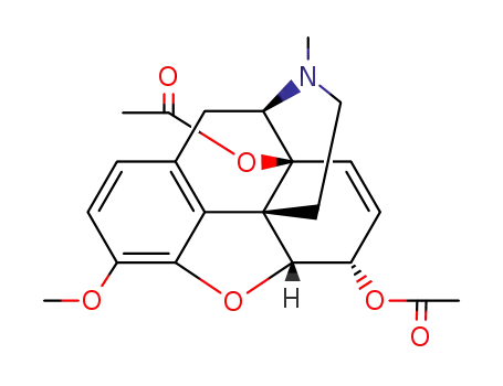 Molecular Structure of 103458-67-9 (14-hydroxycodeine diacatate)