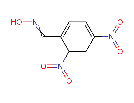 Molecular Structure of 3236-33-7 (2,4-DINITROBENZALDEHYDE OXIME)