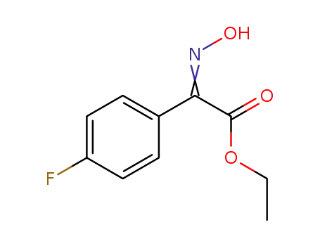 ethyl 2-(4-fluorophenyl)-2-(hydroxyimino)acetate
