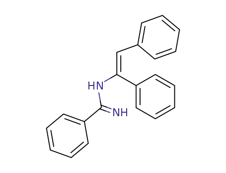 Benzenecarboximidamide, N-(1,2-diphenylethenyl)-, (E)-