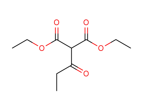 Molecular Structure of 21633-77-2 (Propionylmalonic acid diethyl ester)