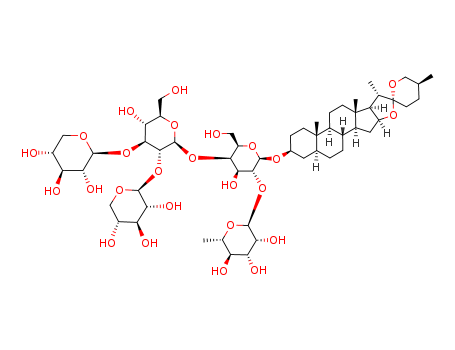 â-D-Galactopyranoside,(3â,5R,25S)-spirostan- 3-yl O-6-deoxy-R-L-mannopyranosyl- (1f2)-O-[O-â-D-xylopyranosyl-(1f2)-O- [â-D-xylopyranosyl-(1f3)]-â-Dglucopyranosyl-( 1f4)]-