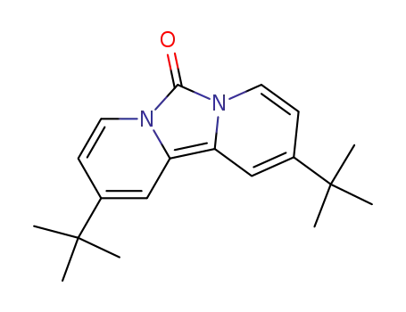 Molecular Structure of 1187755-05-0 (2,10-di-tert-butyldipyrido[1,2-c;2',1'-e]imidazol-6-one)