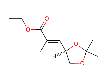 (R,E)-ethyl 3-(2,2-diMethyl-1,3-dioxolan-4-yl)-2-Methylacrylate