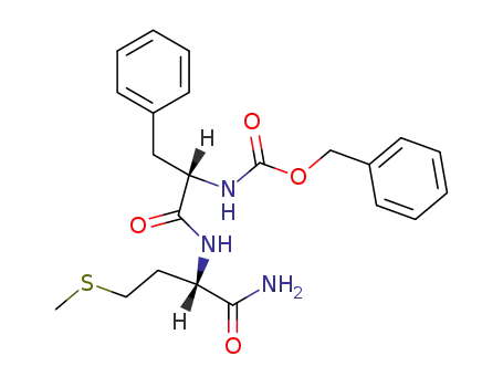 Molecular Structure of 71450-10-7 (L-Methioninamide, N-[(phenylmethoxy)carbonyl]-L-phenylalanyl-)