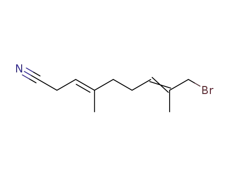 8-bromo-3,7-dimethylocta-2,6-diene-1-carbonitrile