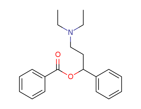 Benzenemethanol, a-[2-(diethylamino)ethyl]-,1-benzoate