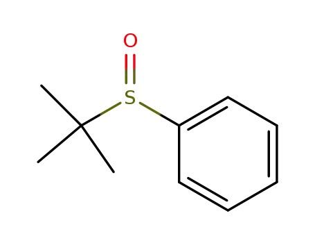 Molecular Structure of 62076-10-2 (Benzene, [(1,1-dimethylethyl)sulfinyl]-, (S)-)
