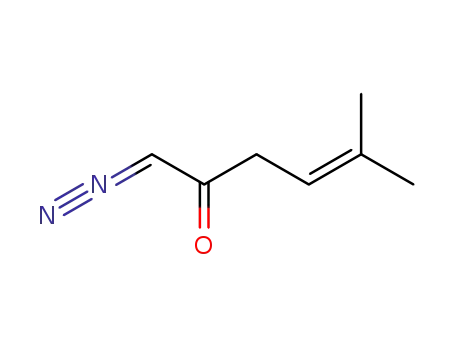 4-Hexen-2-one, 1-diazo-5-methyl-