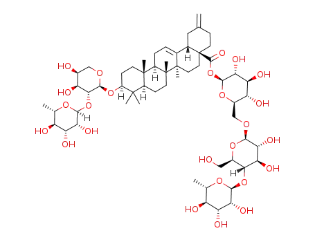 Molecular Structure of 114902-16-8 (yemuoside YM(10))