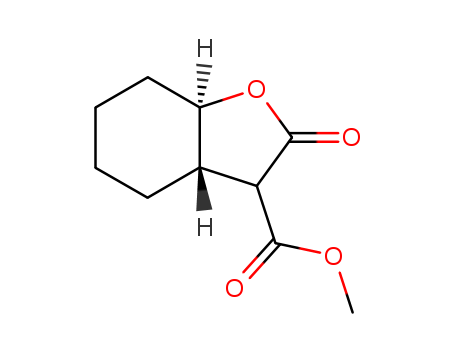3-Benzofurancarboxylic acid, octahydro-2-oxo-, methyl ester