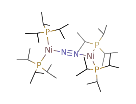 [(<sup>i</sup>Pr<sub>3</sub>P)<sub>2</sub>Ni]<sub>2</sub>(μ-N<sub>2</sub>)