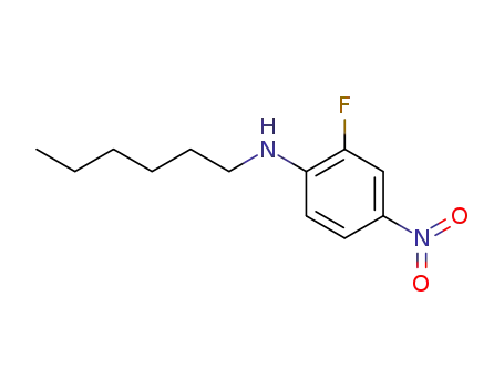 N-hexyl-2-fluoro-4-nitroaniline