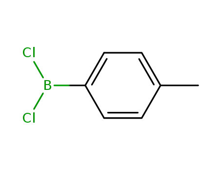 Molecular Structure of 4250-45-7 (dichloro(4-methylphenyl)borane)
