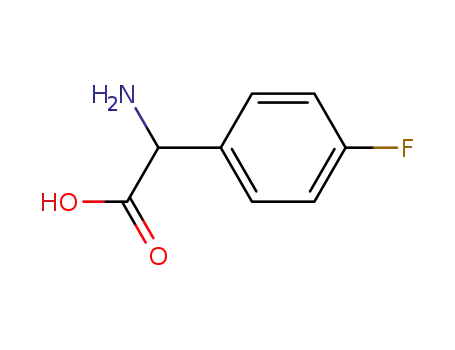 Molecular Structure of 7292-73-1 (4-Fluorophenylglycine)