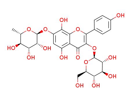 herbacetin 3-O-β-D-glucopyranosyl-7-O-α-L-rhamnopyranoside