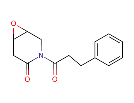 (+/-)-4,5-epoxy-N-(1-oxo-3-phenylpropyl)-3,4,5,6-tetrahydro-2(1H)-pyridone